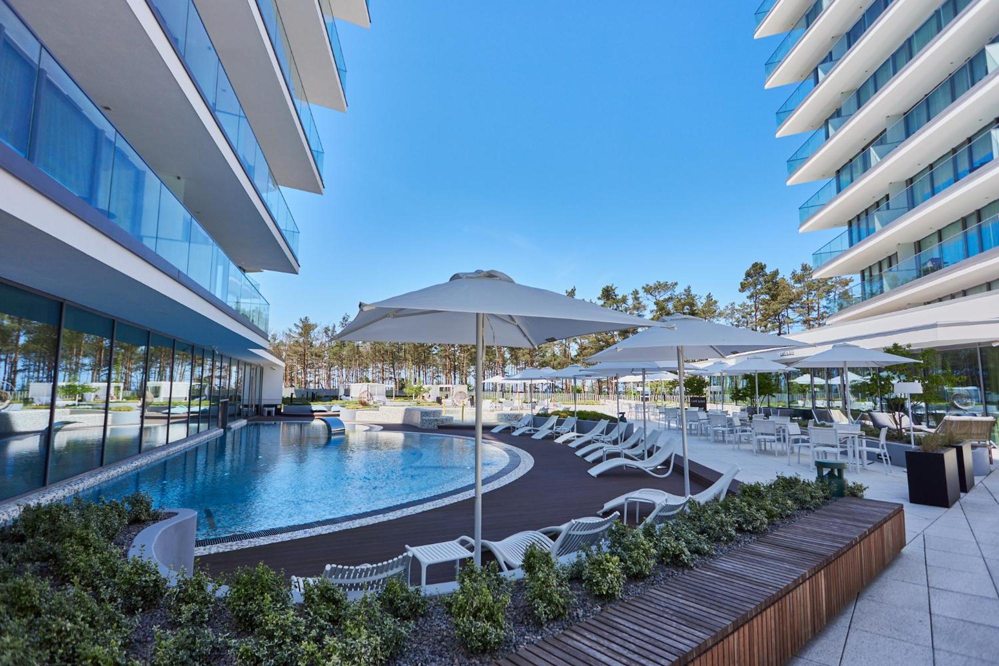 Wave De Luxe Studio Resort&Spa 755B - Sea View Miedzyzdroje Exterior foto